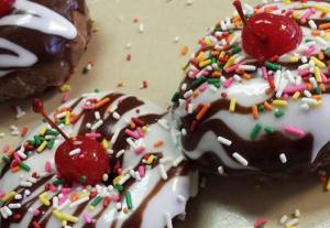 Handcrafted donuts at Abbe's Donut Nook