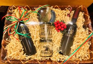 Natural Olive - Christmas Basket