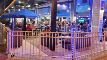 Enjoying a warm fall evening at Ortigia Cucina & Bar in Downtown Punta Gorda