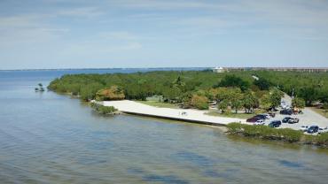 Aerial (drone) photo of Ponce de Leon Park in Punta Gorda / Peace River Wildlife Center