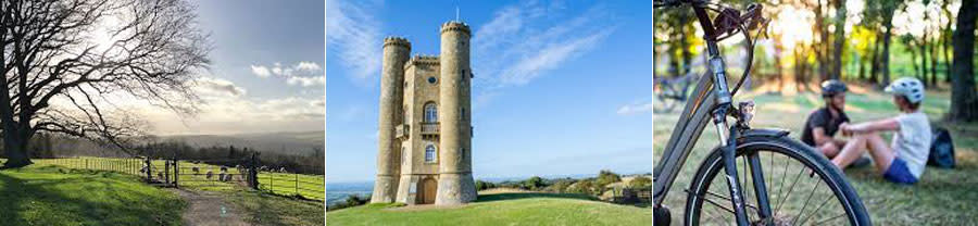 eBikes at Broadway Tower