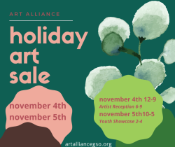 holiday art sale