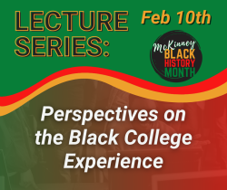 Black History Month - College lecture