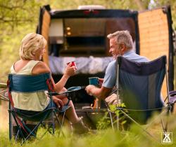 KOA Picture of Couple Camping