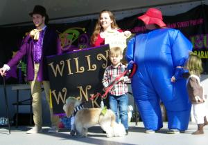 Willy Wonka Family at Krewe of Barkus