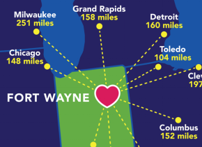2017 Fort Wayne Regional Map