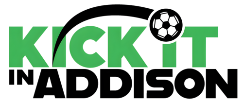 Kick it in addison logo