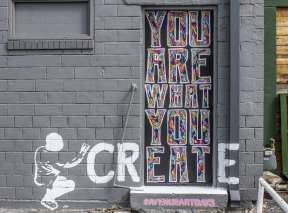 You Are What You Create Mural