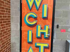Wichita Walkabout Alley Door by Lindsey Kernodle