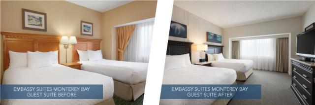 Embassy Suites before after
