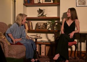 Photo: Christina Toth and Grace Kiley in Collected Stories.  Photo by Matt Simpkins Photography.
