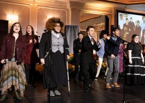 The Actionplay Voices Choir performs at a previous Gala