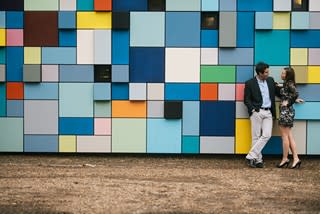 Engagement Photo Synchronicity of Color