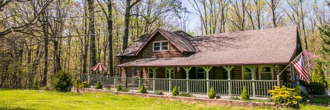 Acorn Resort cabin exterior