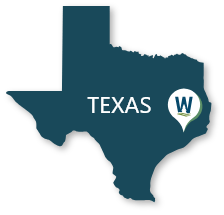 Texas Map Small