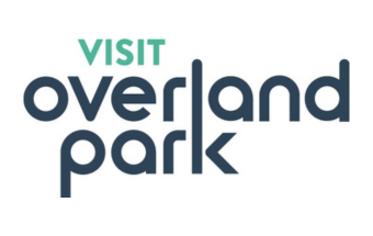 Text logo for Visit Overland Park