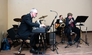 Band plays during 2020 Rising Stars Gala
