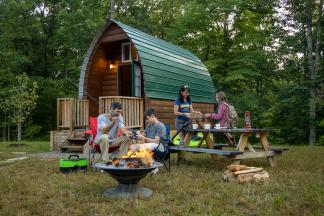 Cabins & Camping