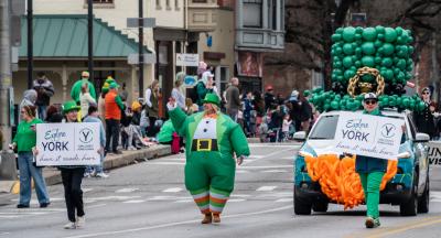 Explore York vehicle in 2025 parade