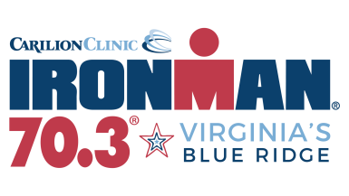 Carilion Clinic IRONMAN 70.3 Virginia's Blue Ridge Logo