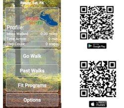 Ready Set Fit App QR codes