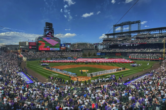 Savannah Bananas at Coors Field 2