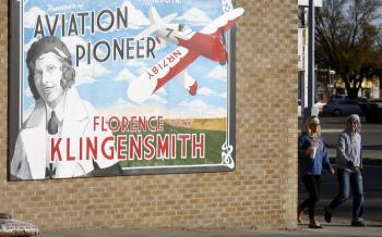Florence Klingensmith mural