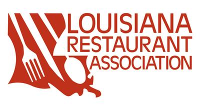 Logotipo da Associação de Restaurantes da Louisiana