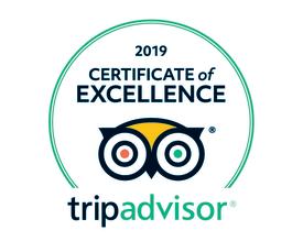 Tripadvisor Certificate of Excellence DBC