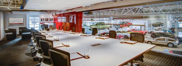 automobile gallery board room