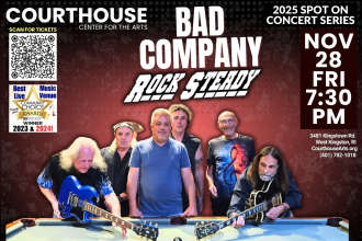 Bad Company &#8211; Rock Steady 11/28/25 FRI 7:30pm