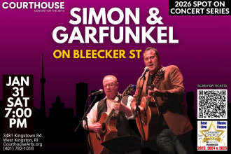 Simon & Garfunkel – On Bleecker Street 1/31/26 SAT 7:00pm