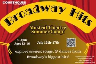 BROADWAY HITS musical theatre camp 7/13-7/17/26 9AM-1PM
