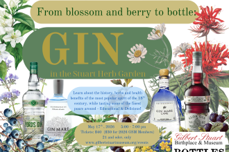 Gin Tasting in the Stuart Herb Garden