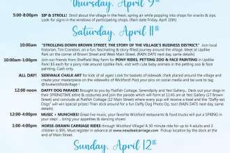 Daffodil Days in Wickford Village