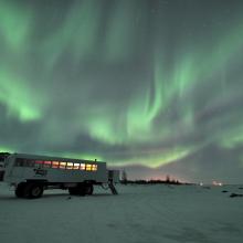 Mother Nature’s Light Show at Frontiers North Adventures