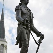 Marquis De Lafayette statue