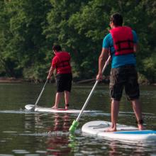 brothers paddleboarding_ Occoquan