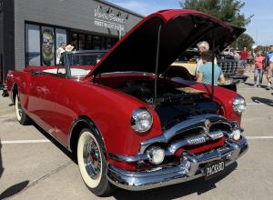 Classic Car at Rendezvous landscape