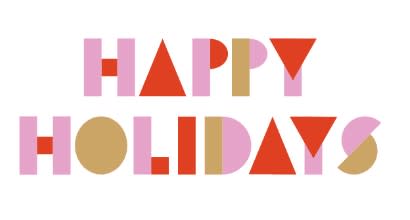 Happy Holidays Graphic
