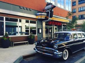 Exterior of Cap City Fine Diner at Bridge Park