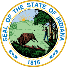 indiana state seal logo