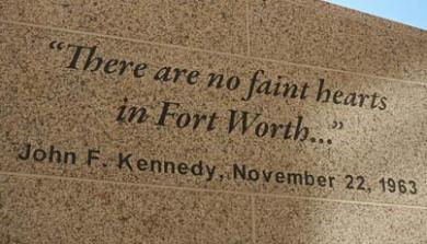 JFK Plaque