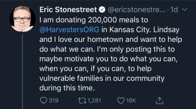 Eric tweet