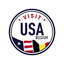 Visit USA Belgium logo