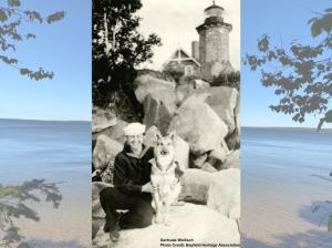 Gertrude Wellisch, Sand Island Lighthouse