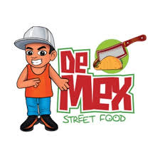 An image of DE Mex Street Food's logo.