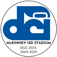 DCI logo with dates of competition in McKinney