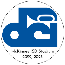 DCI logo with dates of competition in McKinney