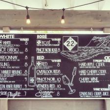 Chalkboard Menu